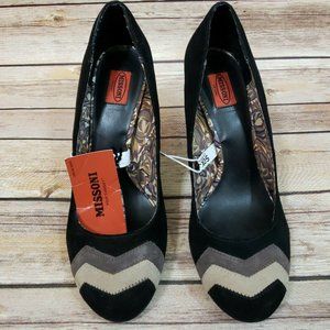 Missoni Black and Brown Heels